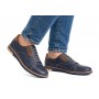 Pantofi barbati, casual din piele naturala, Bleumarin, GKR67BL